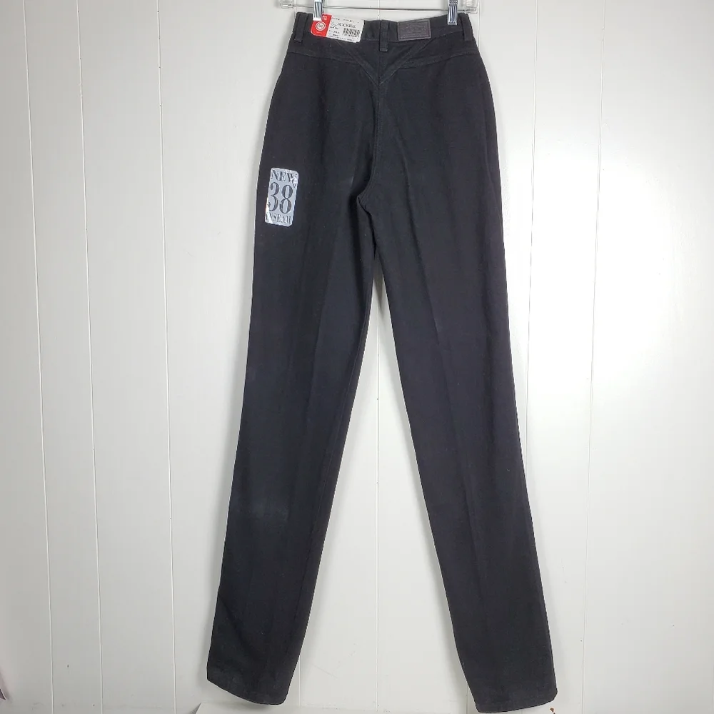 NWT Rockies high waisted mom 90s y2k jeans Vintage deadstock in jet black